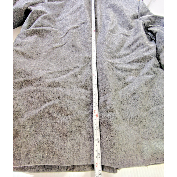 Vintage Pendleton Blazer Jacket Womens 10 TALL Grey 1 Button Virgin Wool USA - Picture 13 of 13